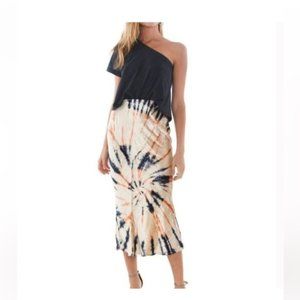 Free people tie dye skirt